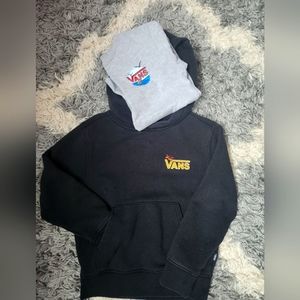 Toddler boy Vans hoodies and shirt bundle